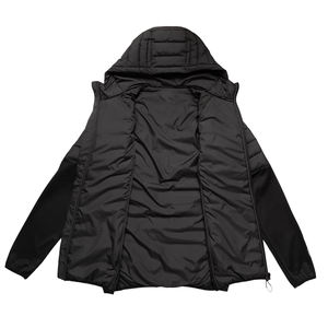 Veste matelassée en coton slim pour homme, style nouveau, couleur unie, veste bomber chaude pour l'hiver - Product Image 4