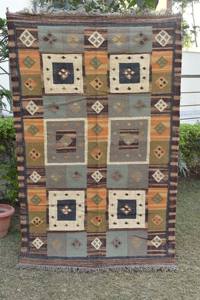 Tapis Kilim en Jute Écologique Tissé à la Main Réversible pour Salon, Bureau et Hôtel – Tapis sur Mesure en Gros - Product Image 5