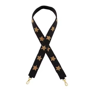 Correa de bolso con cuentas, diseño de cuentas de semillas, bolsos y carteras para uso diario, diseño enrollable moderno - Product Image 2