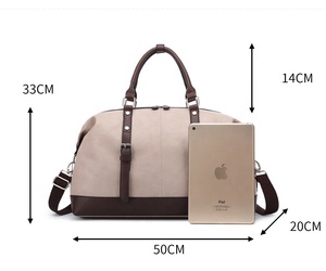 Sac de sport de haute qualité, sac de voyage personnalisé en cuir PU avec compartiment à chaussures, grande capacité, idéal pour la gym et les week-ends, pour la fabrication industrielle - Product Image 5