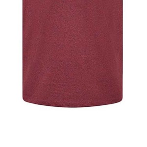 เสื้อยืดคอกลมผู้ชายสีเบอร์กันดี ผ้าฝ้ายหรูหรา 100% คุณภาพพรีเมียม แขนสั้น ระบายอากาศได้ดี ทรงเข้ารูป สวมใส่สบาย - Product Image 3