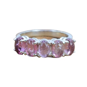 Ruby Prong Fancy Shape 925 Sterling Silver Women's Engagement <b>Rings</b> Wholesale <b>Indian</b> Manufacturer Gift for Her Anniversary - Product Image 1