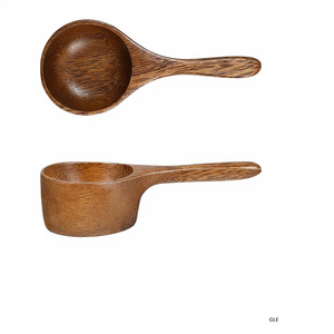 Juego de 3 Cucharas de Madera Natural de Calidad, Portátiles, Creativas, Retro, para Cocina, Regalos Empresariales, Aptas para Lavavajillas - Product Image 3