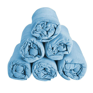 Parure de lit en coton tissé 4 pièces, style classique, en satin, 300 fils, écologique, toutes saisons, personnalisable, pour usage domestique - Product Image 6