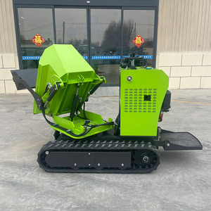 Mini-dumper à moteur diesel 500 kg, auto-chargeur, transporteur sur chenilles, petit chargeur, vente mondiale - Product Image 4