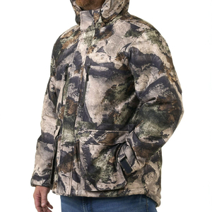 Vêtement de chasse confortable, imperméable, respirant, coupe-vent, anti-humidité, chaud, en velours côtelé 100% coton, antibactérien, pour l'automne - Product Image 3