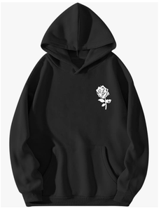 Sweat-shirt à capuche pour homme 100% coton, fermeture éclair, coupe ample, poche, broderie logo personnalisée, écologique, vêtement d'hiver, teinture unie - Product Image 2