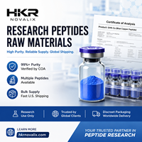 Tripeptide-1 de Cuivre de Qualité Cosmétique OEM/ODM GHK-Cu Pureté 99% Matière Première Poudre Bleue