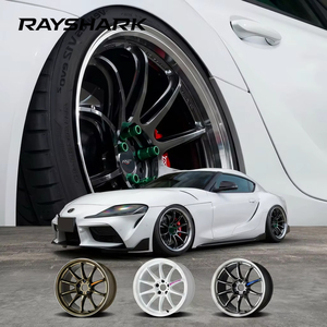 Jantes RS Custom ZR10 17 18 pouces JDM, multi-branches, monobloc, forgées, 4x100 5x114.3 pour Toyota <span class=keywords><strong>GR</strong></span> Supra MK5 A90 - Product Image 1
