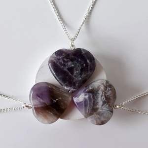 จี้คริสตัลรูปหัวใจแบบพรีเมี่ยมรูปหินอาเกตผสมรูปหัวใจจากอาเกต - Product Image 3