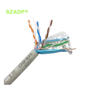 1000ft 305M Ethernet mạng <span class=keywords><strong>CAT5</strong></span> CAT5E STP <span class=keywords><strong>FTP</strong></span> Cáp 100% đồng trần <span class=keywords><strong>ccag</strong></span> CCA 24AWG vượt qua kiểm tra thông tin liên lạc Cáp - Product Image 4