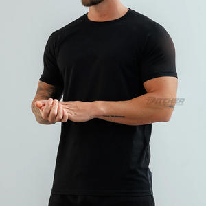 T-shirt de sport personnalisé pour homme, 100% coton tricoté, impression personnalisée, séchage rapide, respirant, vêtements de fitness - Product Image 5