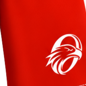 Bright <b>Red</b> White Rugby <b>Shorts</b> Team Uniform Breathable Lightweight Custom Training Sportswear Athletic Performance <b>Shorts</b> - Product Image 4