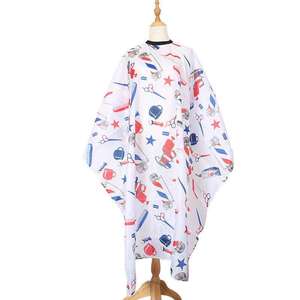 Hairdressing Cape <b>Pink</b> Purple Black Camouflage Print Polyester Non-Stick Hair Salon Barber Use 140x160cm - Product Image 3