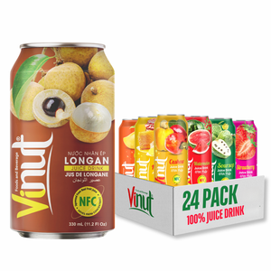 Para VINUT Cremoso 330ml Bebida de jugo de aguacate Jugo de frutas y verduras sin azúcar Precio de fábrica Vietnam Etiqueta privada Muestra gratis - Product Image 1