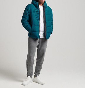 2025 High Quality Winter Wear <b>Packable</b> Puffer <b>Jacket</b> For Men Customize Fabric Long Sleeve Padded Plus Size Puffer Men's <b>Jacket</b> - Product Image 3