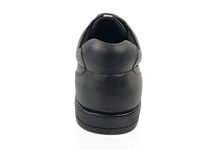 Chaussures habillées à lacets pour hommes Simon, en cuir de mouton pleine fleur, semelle intermédiaire en EVA, semelle extérieure en caoutchouc, bout fermé, antidérapantes, pour le bureau et la carrière, avec coussin d'air