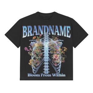 Camisetas de Hombre de la Mejor Calidad, Totalmente Personalizadas, 2026, 100% Algodón, Cuello Redondo, Corte Holgado, Precios al por Mayor - Product Image 2