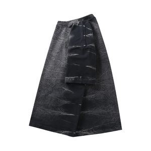 เสื้อยืดคอกลมผู้ชาย ผ้าฝ้าย 100% 300gsm สไตล์ฮิปฮอป พิมพ์ลายลำลอง แขนสั้น ทรงเข้ารูป แห้งเร็ว สำหรับฤดูร้อน - Product Image 2