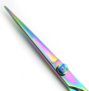 Tijeras Profesionales para Cortar Cabello al por Mayor, Multicolores, con Filo de Cuchilla, Ligeras, Ultra Afiladas, para Salones, OEM ANAAIF - Product Image 3