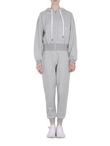 Nouvel ensemble de survêtement pour homme d'hiver, deux pièces, pantalon de jogging, sweat à capuche zippé, vêtements décontractés, broderie, polaire respirant, 100% coton - Product Image 2