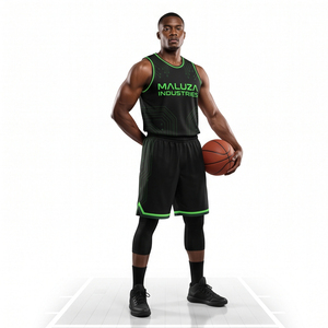Kit de maillot de basket-ball professionnel à séchage rapide avec impression sublimée, logo personnalisé, tissu respirant en maille anti-humidité pour équipe de basket-ball - Product Image 3