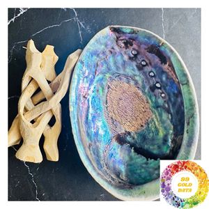 Matériel artisanal en coquille d'ormeau pour la mosaïque, projets décoratifs, produits faits à la main, découpe et design sur mesure - Product Image 4