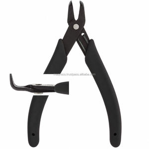 Alicates de Punta Plana de 90 Grados, 5 Pulgadas, de Alta Calidad, Personalizables, de Acero Inoxidable, con Puntas Anguladas de Precisión para Joyería, Modelo 485FN - Product Image 1