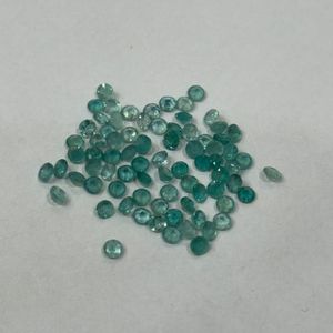 Grandidierite Naturelle Ronde Taillée 3mm Calibrée Pierre Précieuse Bleue Non Traiterée de Madagascar Haute Qualité Vente en Gros - Product Image 6