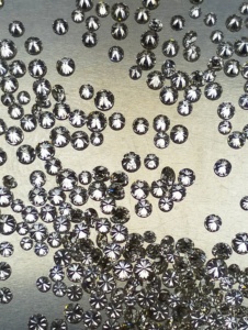 Diamante Natural de Corte Brillante Redondo de 1.30 mm a 1.70 mm, Color GH, Claridad VS/SI, para la Fabricación de Cadenas Cubanas de Miami y Colgantes - Product Image 2