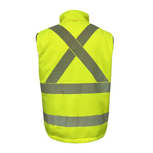 เสื้อแจ็กเก็ต Hi VIS สะท้อนแสงสูงเสื้อกั๊กนิรภัยมองเห็นได้ชัดเจนมองเห็นได้ชัดเจน - Product Image 2