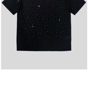 Men <b>Black</b> O Neck Short Sleeve <b>T</b> <b>Shirt</b> Regular Fit Casual Dot Pattern Glitter Print Knitted Design men <b>black</b> <b>t</b> <b>shirt</b> o neck <b>t</b> - Product Image 6