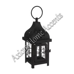 Ensemble de lanternes à bougies festives d'élégance industrielle Design moderne fait à la main Décoration de Noël élégante par Axiom Home Accents - Product Image 6