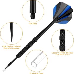 Juego de Dardos Profesionales con Punta de Metal, Dardos con Punta de Acero para Tablero de Dardos, Dardos de Alta Calidad para Jugadores - Product Image 2