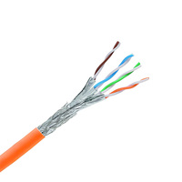 Cable de conexión de red Ethernet LAN Cat7 Cat8 Cat6a Cat6 Cat5e RJ45 de alta calidad para comunicación para cableado LAN