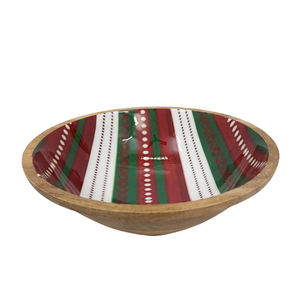 Bol en bois sculpté artisanal en forme d'étoile, design minimaliste, non traité, pour servir et décorer les aliments - Product Image 3