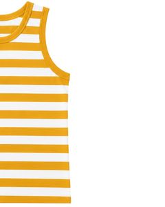 Yellow <b>White</b> Striped <b>Men</b> Cotton Tank Top Sleeveless <b>Vest</b> Casual Summer Gym Fitness Shirt Breathable Loose Fit Streetwear - Product Image 4