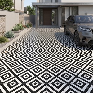 Carreaux de porcelaine Décor 109 600x600mm, revêtement de sol décoratif pour intérieur, pour maisons modernes, appartements, espaces commerciaux et projets de design - Product Image 1