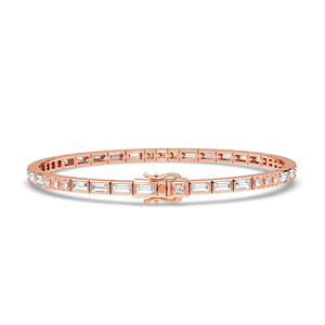 Lab Created Diamond Bracelet <b>Bangle</b> Round Cut Bracelets Fine Jewelry with IGI Certified & VVS Clarity for Women's for Sale - Product Image 5