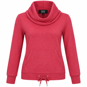 Oversized Mock <b>Neck</b> Full Sleeve <b>Sweatshirt</b> - Product Image 1
