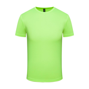 T-shirt unisexe à col rond et manches courtes, 100 % coton blanc, personnalisable, pour le sport, la gym, la course, séchage rapide, coupe ajustée - Product Image 2