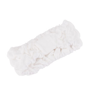 Fascia per Capelli Plissettata Regolabile in Cotone, Accessorio di Bellezza Quotidiano con Stile Dolce, Sconto su Accessori di Bellezza Quotidiano - Product Image 1