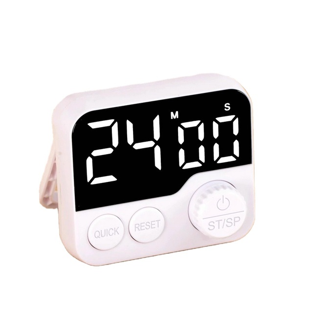 Large Screen Kitchen Timer LED Digital Kitchen Reminder Timer Count up Countdown Sleep Alarm Clock Stopwatch