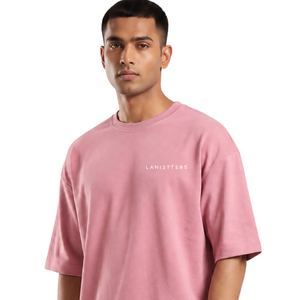 T-shirt Homme Oversize Col Rond Manches Courtes Épaules Tombantes Coupe Décontractée Streetwear Décontracté Vente en Gros Personnalisé Basique Tendance - Product Image 3