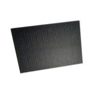 PET 5V 61x41MM 0.45W panneau de chargeur solaire personnalisé Mini petit PET 5V panneau solaire monocristallin pour lumière solaire PCB bricolage jouets solaires