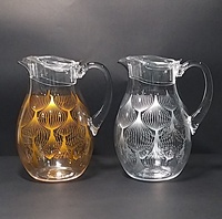 Pichet à boisson en plastique acrylique de 74 oz, carafe à eau