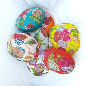 Fundas acolchadas de cojín de suelo de Navidad Kantha funda de almohada para niños/Hospital indio para el hogar o el asiento del hotel regalos de navidad - Product Image 1