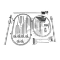 A-1 VERITAS Self Retaining Ring Retractor System Stainless Steel Manual Surgical Instrument Set Reusable Autoclavable CE ISO 134