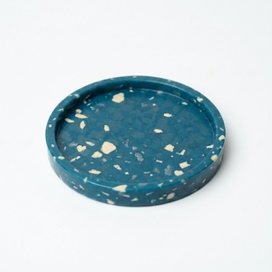 Sous-verre en plastique recyclé 4GoodThings, écologique, durable, portable, pour le thé de l'après-midi, réutilisable, passe au lave-vaisselle, design moderne et luxueux - Product Image 1