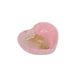 Plateau en résine en forme de cœur, élégant et décoratif, pour bougies, bijoux, accessoires, mariage, fête, décoration de la maison, présentoir - Product Image 5